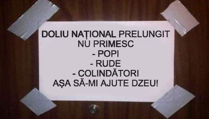 Mulţi români pretind că sunt monarhişti şi încă ţin doliu, ca să scape de vizita rudelor, de sărbători