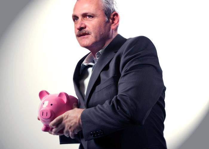 Tipic! Dragnea le-a luat puşculiţele câtorva copii săraci, susţinând că îi apără de pesta porcină