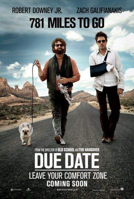 Due Date – prietenul de nevoie nu te cunoaşte