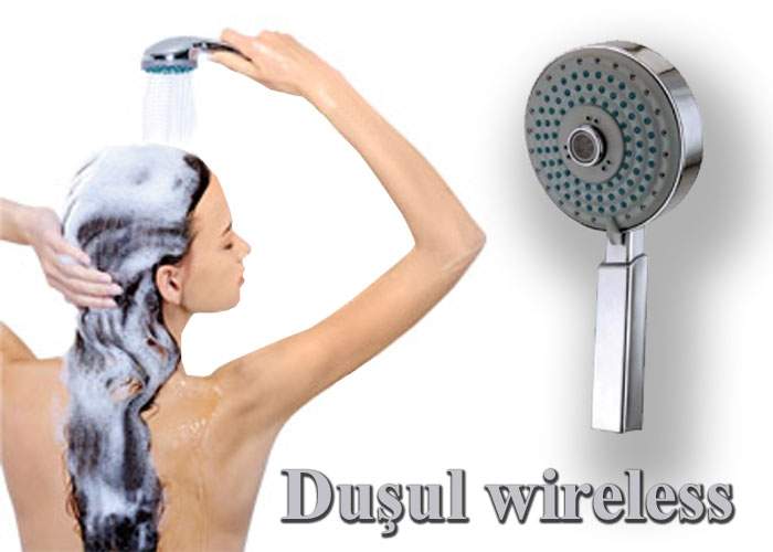 Duşul wireless – invenţia unui român