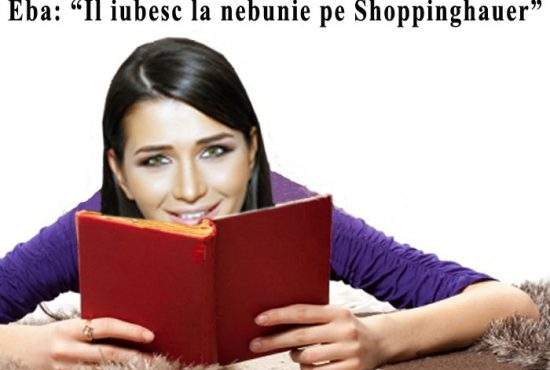 EBA se laudă cu lecturile sale: „Filosoful meu preferat este Shoppinghauer”