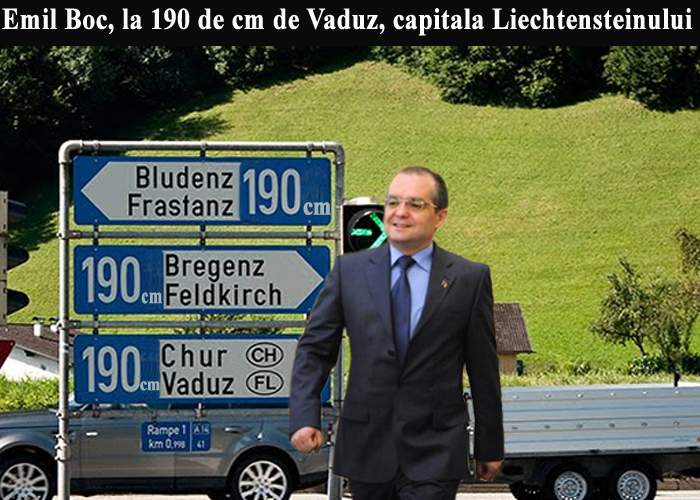 Emil Boc pleacă în Liechtenstein: „Vreau o ţară vastă, unde să mă pierd uşor în mulţime”