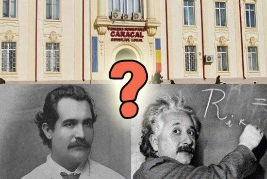 Funar, bătut cu argumente! Primarul din Caracal spune că de fapt Eminescu fura poezii de la Einstein