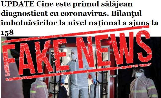 Atenție la fake news-ul cu primul caz de coronavirus în Sălaj! Sălajul nu există