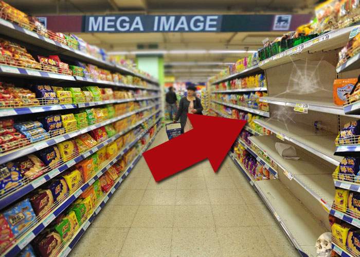 Paranormal! Un magazin Mega Image, bântuit de fantoma unuia Mic.ro!