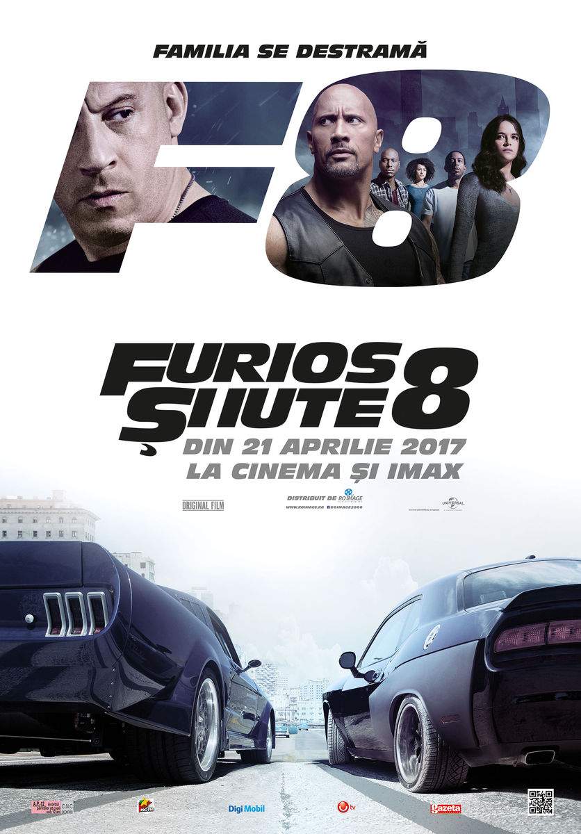 The Fate of the Furious (2017) – La prima intersecție virați la thriller, la a doua, la telenovelă