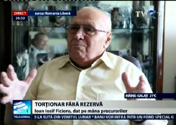 Românii îl acuză pe Ion Ficior de dublu genocid: “A fost şi torţionar, şi administrator de bloc!”