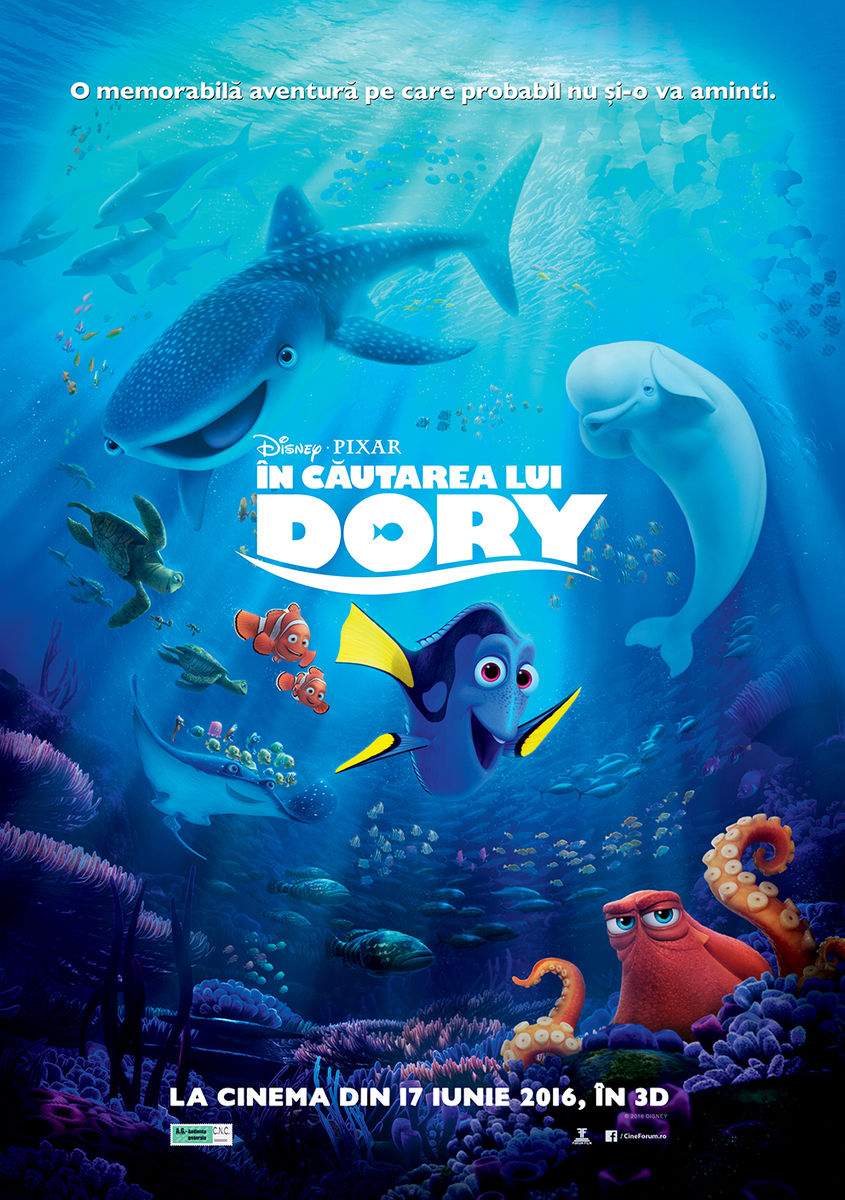 Finding Dory (2016) – Țineți minte trei cuvinte: bun, ca înainte!