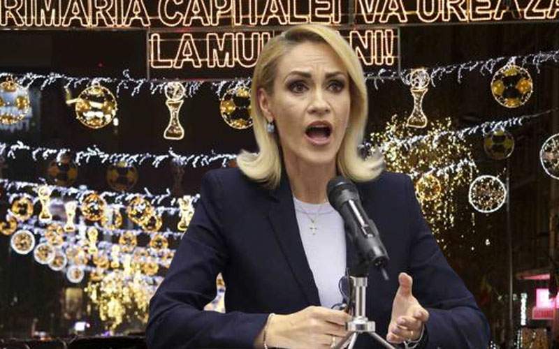 Comandament de iarnă. Firea ia în calcul repornirea URGENTĂ a luminiţelor de Crăciun