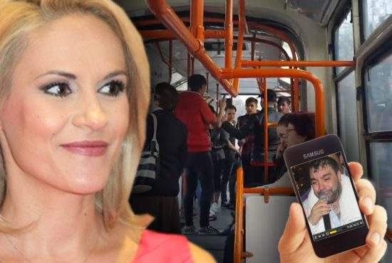 Sărbătoare în tramvaiul 41! Gabi Firea a inaugurat wirelessul RATB cu o manea de pe youtube