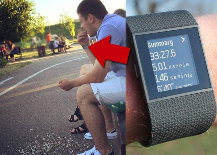 A apărut brățara FitBit pentru cocalari, care-ți numără semințele sparte în fața blocului