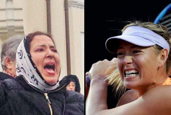 Suntem răzbunaţi! Deşi a bătut-o pe Halep la tenis, Sharapova a fost învinsă de Floricica Dansatoarea la urlete