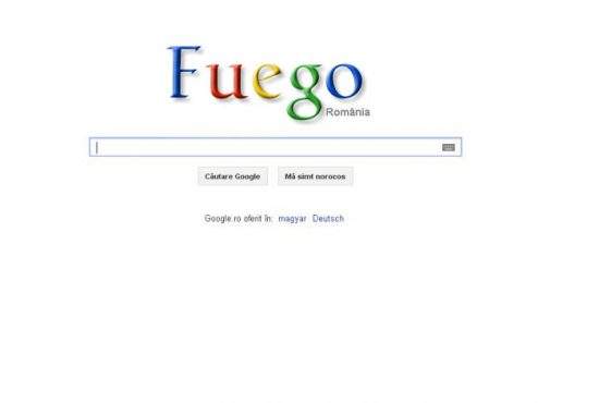 Google îl omagiază azi pe Fuego printr-un logo special