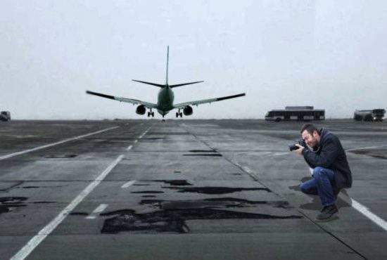 Primăria Bucureşti va plăti 3 milioane de euro unui fotograf, ca să pozeze gropile de pe pista Aeroportului Otopeni