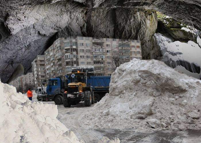 Adio, Scărişoara! În Bucureşti se construieşte o peşteră peste gheţarul de la Răzoare