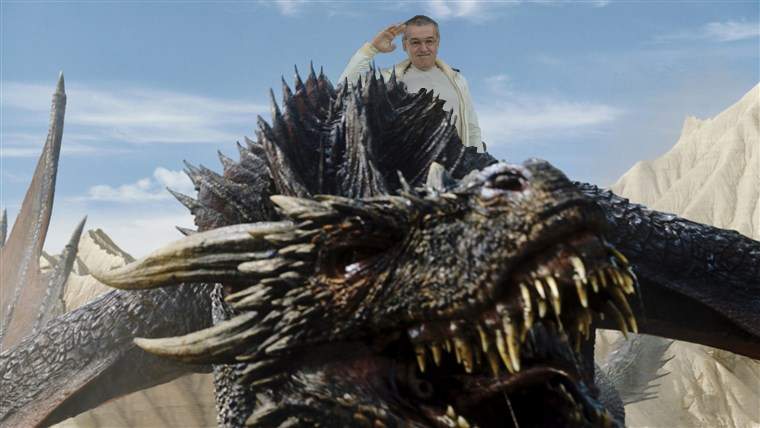 Impresionat de Game of Thrones, Gigi Becali a decis: „Din toamnă, 4-5 dragoni la echipă!”