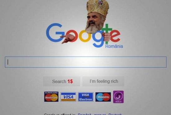 Google sărbătoreşte 8 ani de la întronizarea Patriarhului Daniel. Azi orice căutare costă 1 dolar