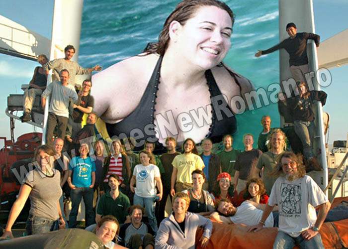 Activiştii Greenpeace cer ca Oana Roman să fie eliberată în ocean