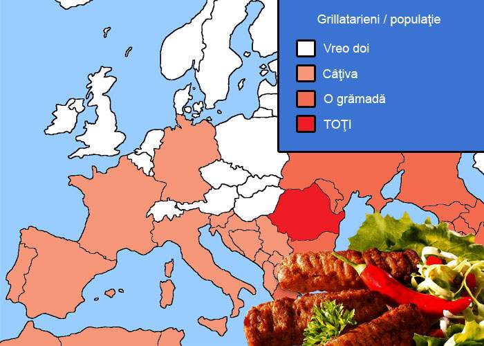 România progresează! Din grânarul Europei, țara noastră a devenit grătarul Europei