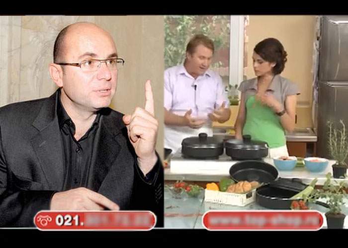 Cozmin Gușă a intervenit, în exclusivitate, în emisiunea de teleshopping de la Realitatea