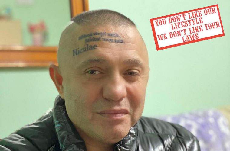 Nicolae Guţă explică de ce şi-a făcut tatuajul de pe frunte: „Aşa avem toţi în Hells Angels”
