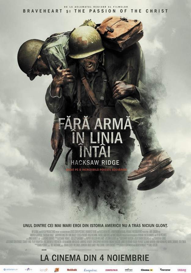 Hacksaw Ridge (2016) – Să plângă dușmanii!