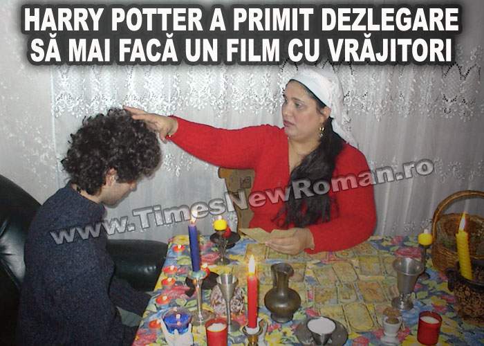 Harry Potter a obținut dezlegarea vrăjitoarelor din Sinteşti pentru a filma în România