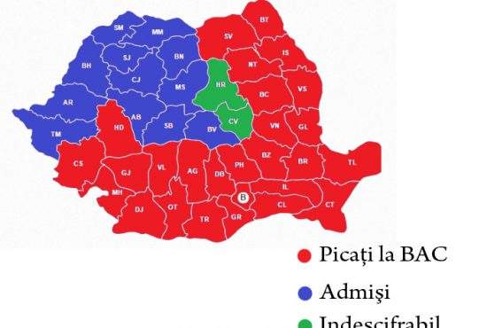 Se moşteneşte în familie! Harta celor picaţi la BAC coincide cu harta celor care votează PSD