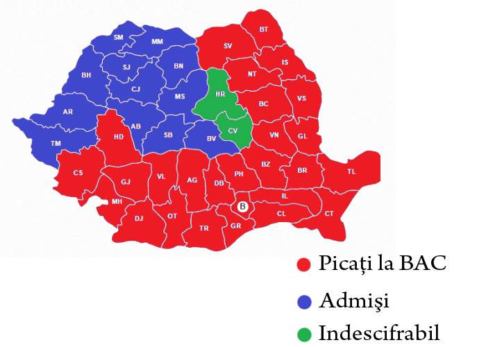 Se moşteneşte în familie! Harta celor picaţi la BAC coincide cu harta celor care votează PSD