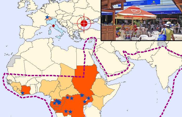 Focarul epidemiei de Ebola din Africa, identificat ca fiind o autoservire din Mamaia