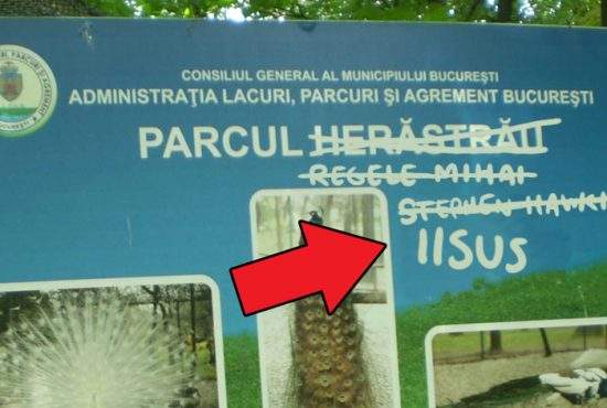 După ce a auzit că azi a murit Iisus, Gabi Firea redenumeşte Parcul Regele Mihai „Parcul Iisus”