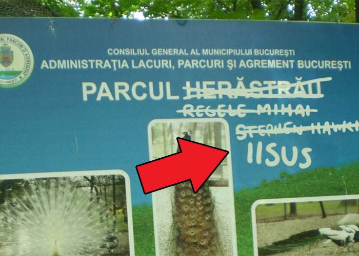 După ce a auzit că azi a murit Iisus, Gabi Firea redenumeşte Parcul Regele Mihai „Parcul Iisus”