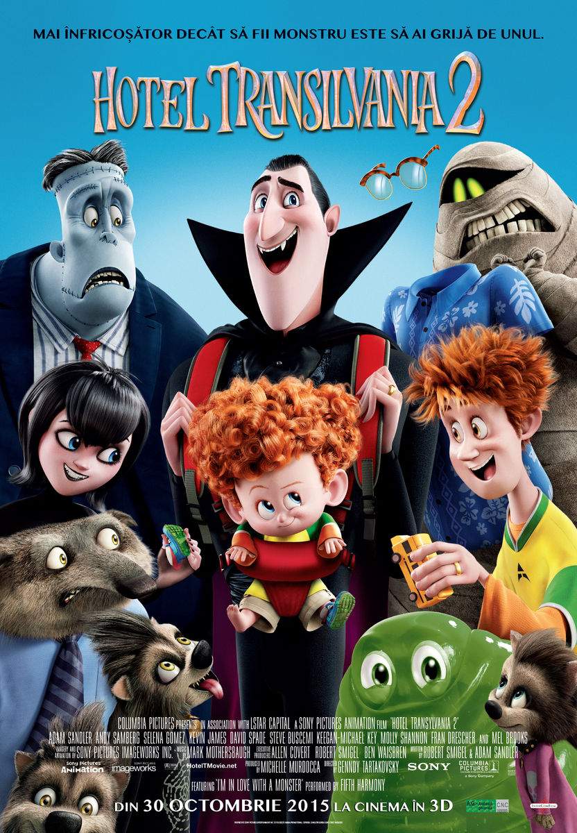 Hotel Transylvania 2 (2015) – Trei stele jumate