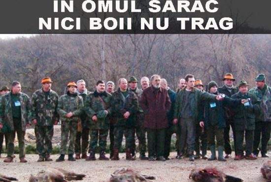 Gonacii, despre vânătorii de la Balc: „În omul sărac, nici boii nu trag”