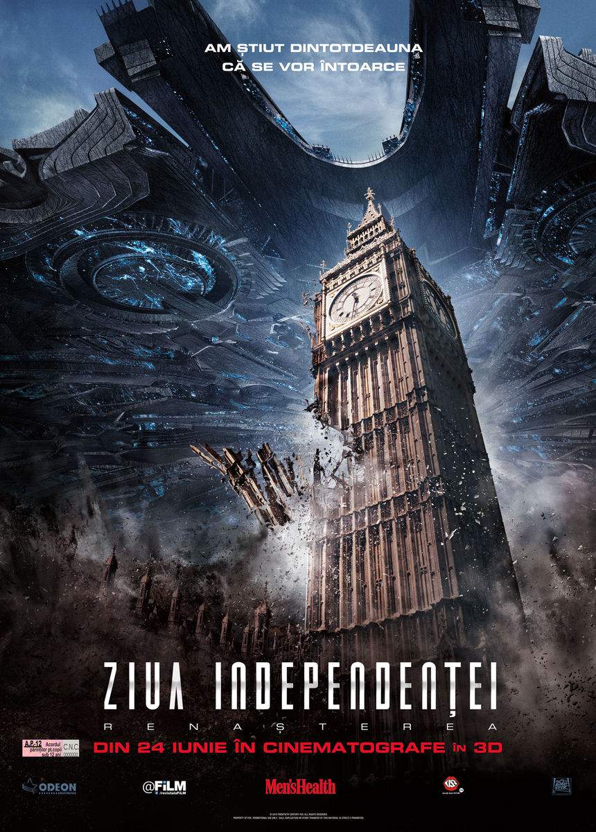 Independence Day: Resurgence 3D (2016) – Pe ei, pe ei, pe nava lor!