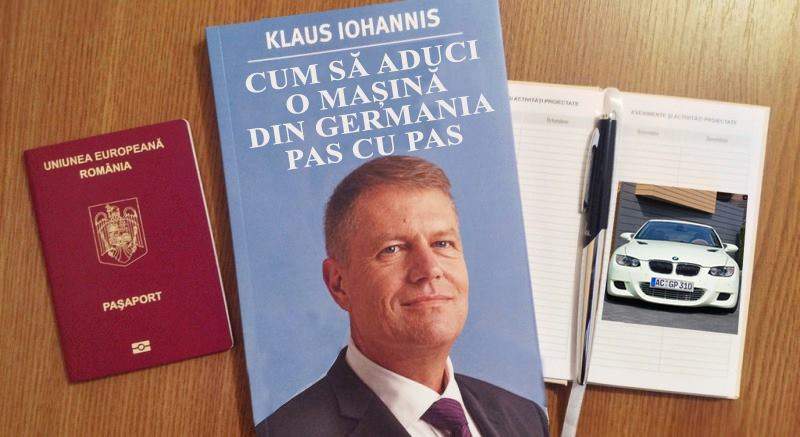 Acum chiar a dat lovitura! Iohannis publică volumul „Cum aduci o mașină din Germania”