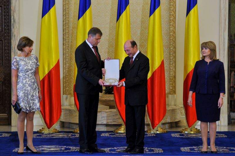 15 lucruri despre ceremonia de predare a președinției țării de la Traian Băsescu la Klaus Iohannis