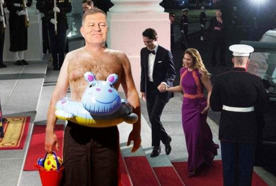 Gafă la vizita din SUA! Obişnuit să meargă la Miami, Iohannis a venit în slip la un dineu oficial