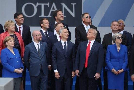 Iohannis, extrem de mulțumit de ce-a obținut la summitul NATO: ”Ați văzut ce bine am ieșit în poza aia?”