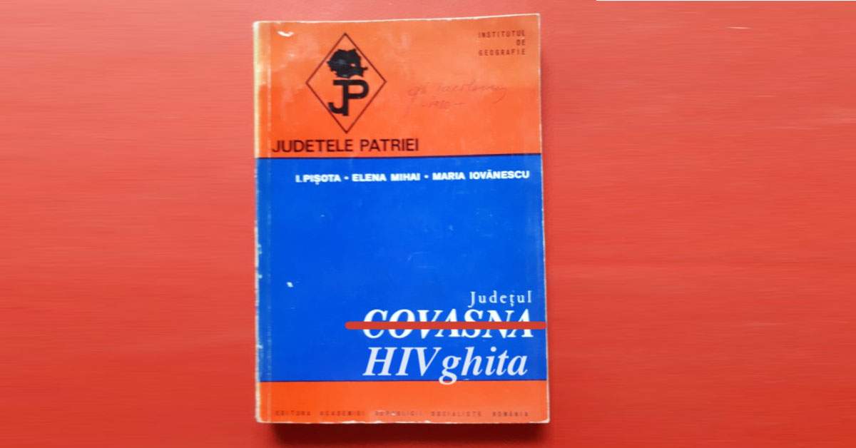 Ca să nu mai fie asociat cu Covid, judeţul Covasna îşi schimbă numele în HIVghita