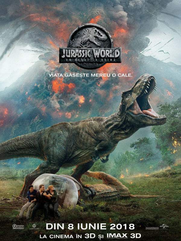 Jurassic World: Fallen Kingdom 3D (2018) – Supraprețuirea celui mai puternic