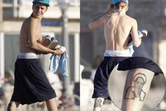 Ca să pară un dur, Justin Bieber şi-a făcut un tatuaj cu Fuego