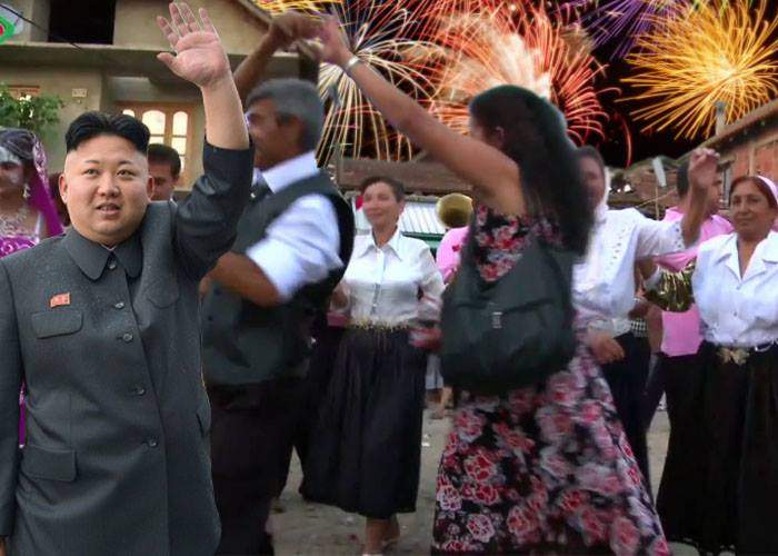 Kim Jong Un e atât de bun la rachete, că a fost invitat să se ocupe de artificii la o nuntă de ţigani