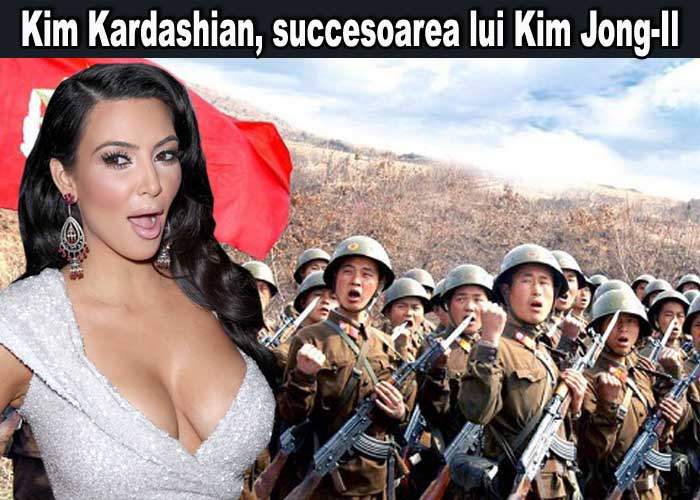 Kim Kardashian, chemată să preia puterea în Coreea de Nord