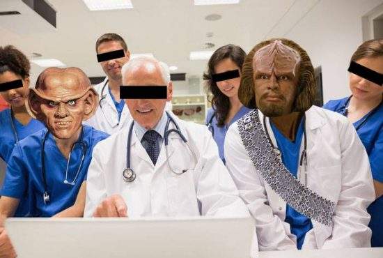 Clinicile MedLife au aparatură atât de avansată, că vin studenţi klingonieni şi ferengi să facă practică