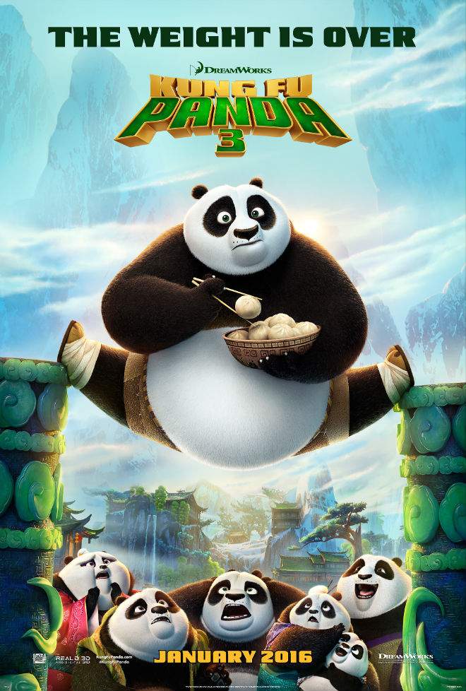 Kung Fu Panda 3 (2016) – Marțial de marțipan