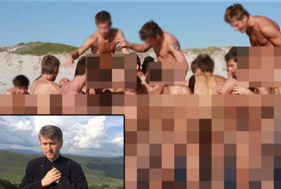 Susţinătorii lui Pomohaci, arestaţi pentru acte sexuale în public după ce au încercat să facă un lanţ uman