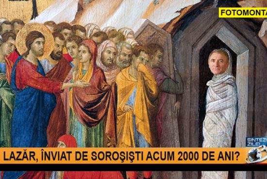 Antena 3, delir total: Augustin Lazăr ar fi acel Lazăr care a înviat acum 2000 de ani