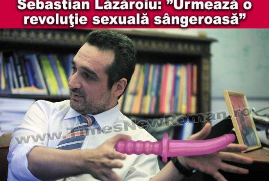 Sebastian Lăzăroiu anunţă o revoluţie sexuală foarte sângeroasă în România