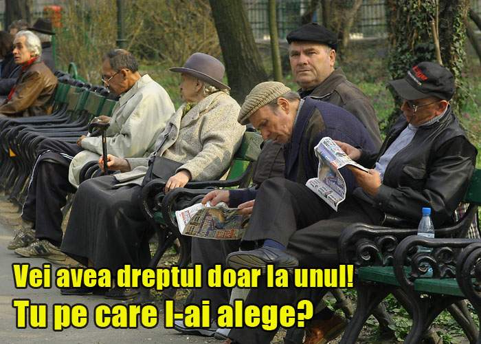 Proiect de lege: fiecare familie va avea dreptul la un singur pensionar